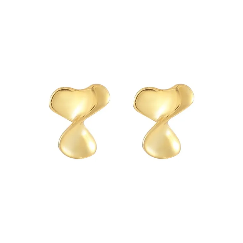 GOOUI S925 Silver Stud Earrings Women's-0