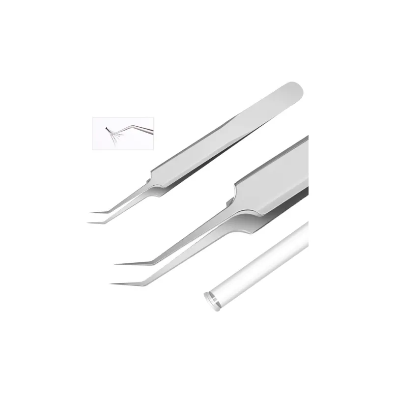 JINGLINGLONG Ultra-Fine Cell Clamp Pimple Picker Tweezers Acne Extraction Tool For Beauty Salons-5