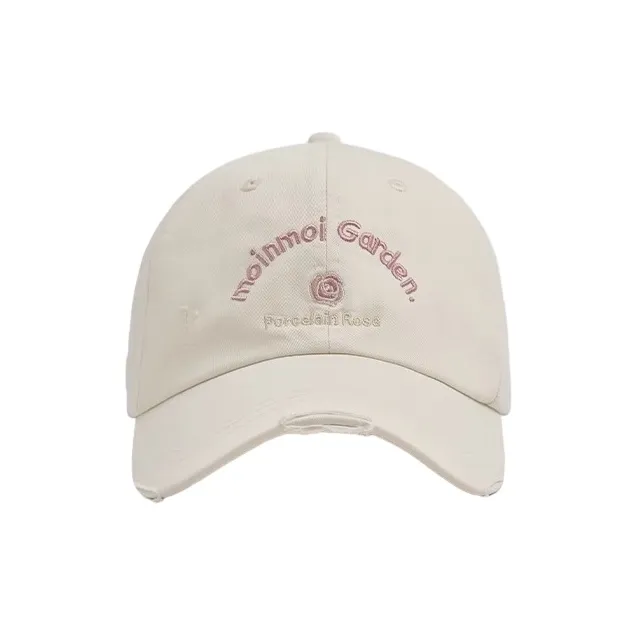 FREE RABBITⅡ Street Vintage Versatile Wide Brim Slimming Face Baseball Caps Unisex-4