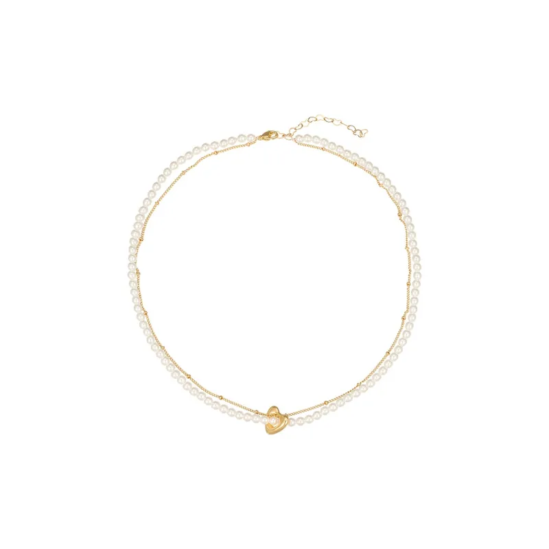 VIOLET Artificial Pearl Necklaces Women's-0