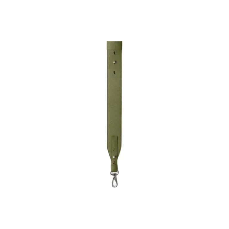 PRADA Saffiano Leather Bag Strap Women's Fern Green-2