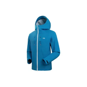 Under Armour SS25 Waterproof, Windproof, Breathable, Abrasion Resistant, Rainproof Windbreaker Jacket Men's Storm Blue