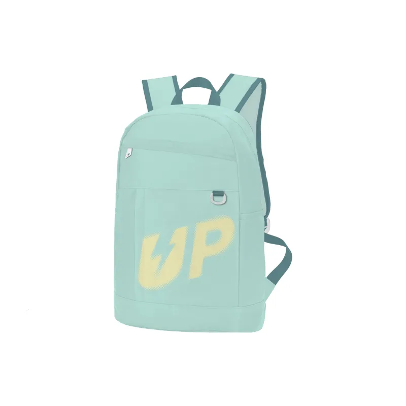 TURN UP Polyester Backpack Regular Unisex Cyan-6