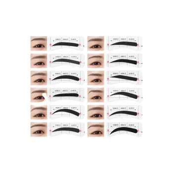 NKMA One Piece Set Eyebrow Stickers Convenient 104 Stickers