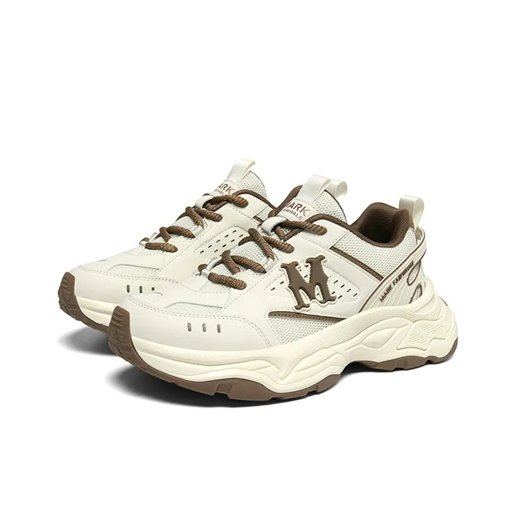FAIRWHALE Wind Style Collection Cushioning Slip Resistant Low Top Chunky Sneakers Men's-7