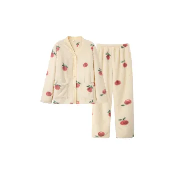 O'MESIK Pajama Set Women's Apricot