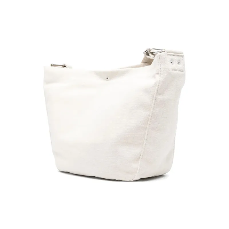 A.P.C Recycled Cotton Shoulder Bag Small Size Women's Light Beige-1