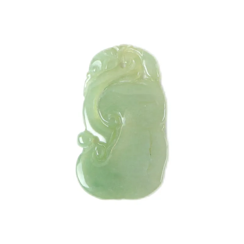 South Asia Bean Type Jadeite Pendants Unisex-0