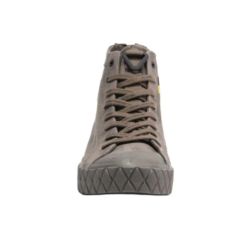 Palladium Palla Ace Anti Slip Wear Resistant High Top Skateboard Shoes Men's Brown-4