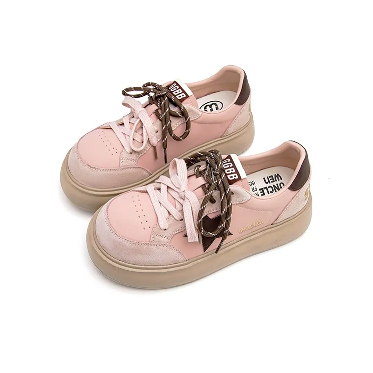 UNCLEWEN Starry Qiqi Series Slip-Resistant Lightweight Height Increasing Low-Top Skateboard Shoes Women's-1