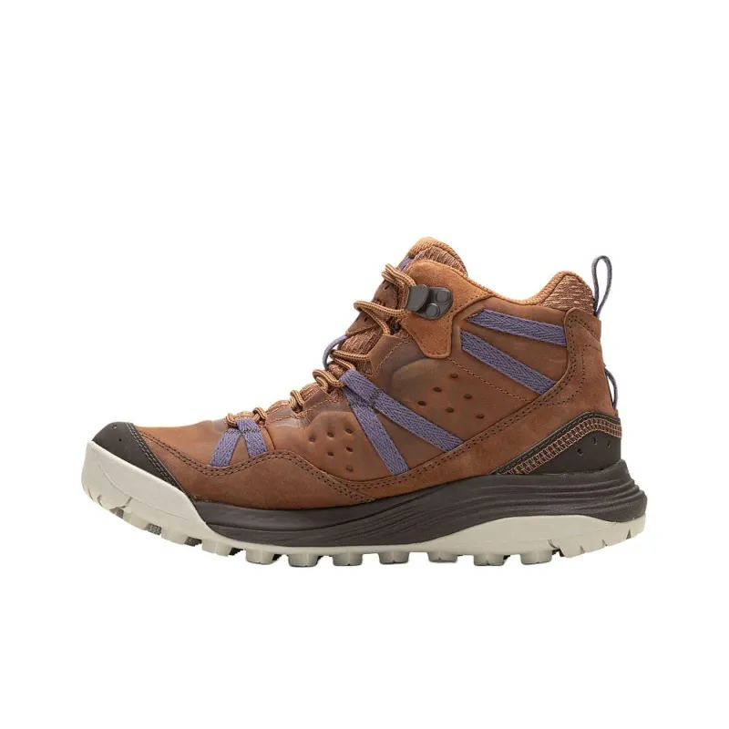 MERRELL Women's Siren Traveller 4 Mid Waterproof 'Nutshell Velvet' Women's-2