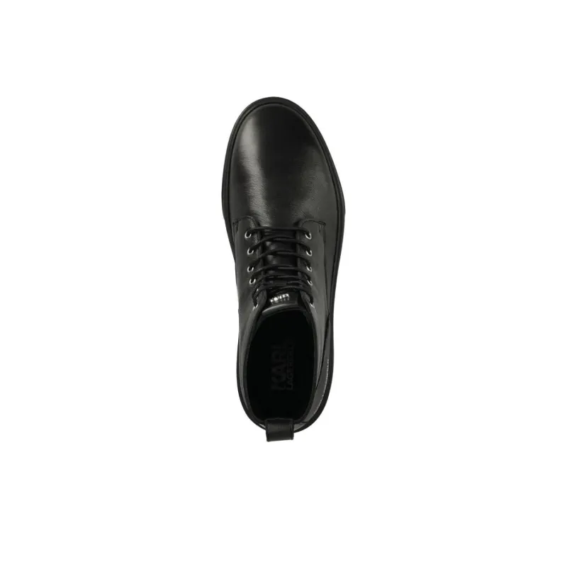 KARL LAGERFELD Flint Ankle Boots Men's Black-4