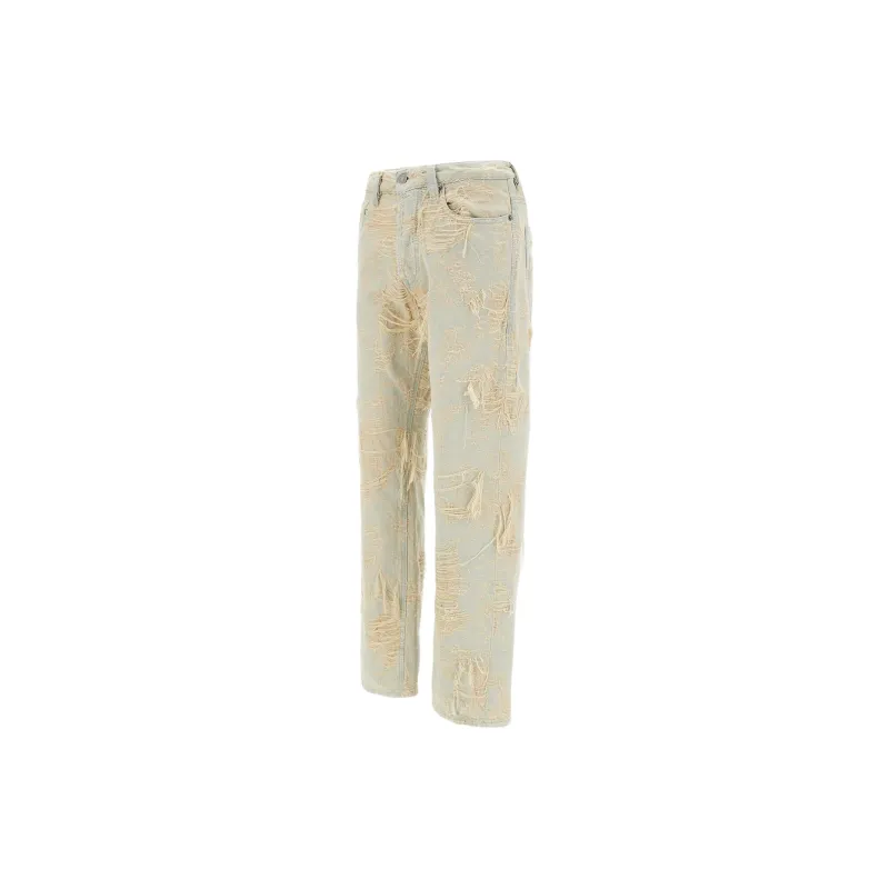 DIESEL 1980 D Eeper Relaxed Distressed Jeans-2
