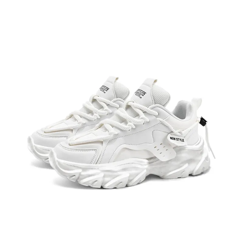 ROBINHOOD Cushioning, Slip Resistant, Abrasion Resistant, Height Increasing Low Top Chunky Sneakers Men's-13