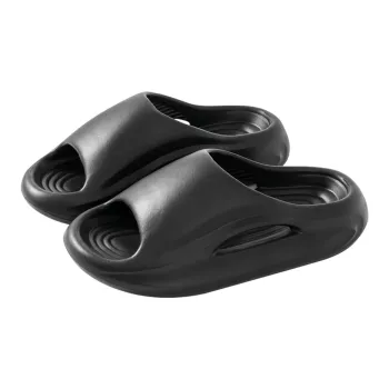 Ailise Sandal Slippers Black/Gray/Khaki/Ecru