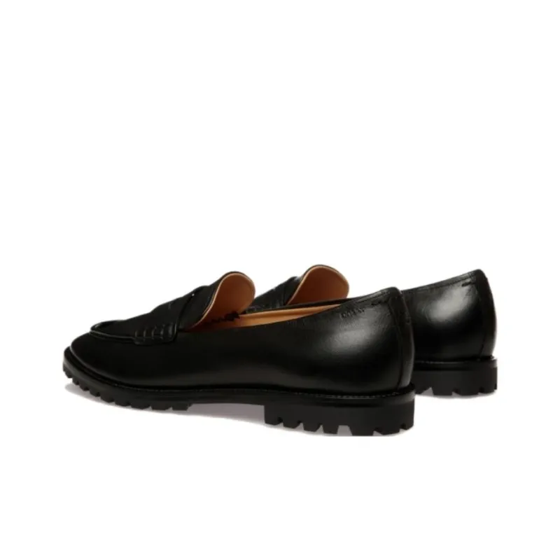 BALLY Solaria Loafers Men's Black-3