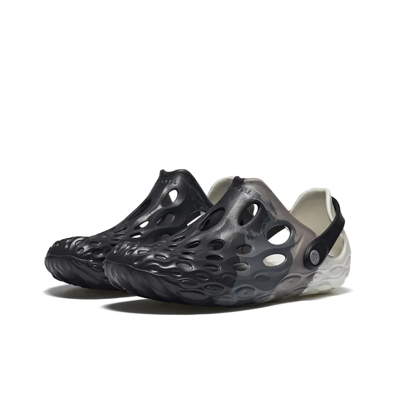 MERRELL Hydro Moc Clogs Men's Black White Gray-1