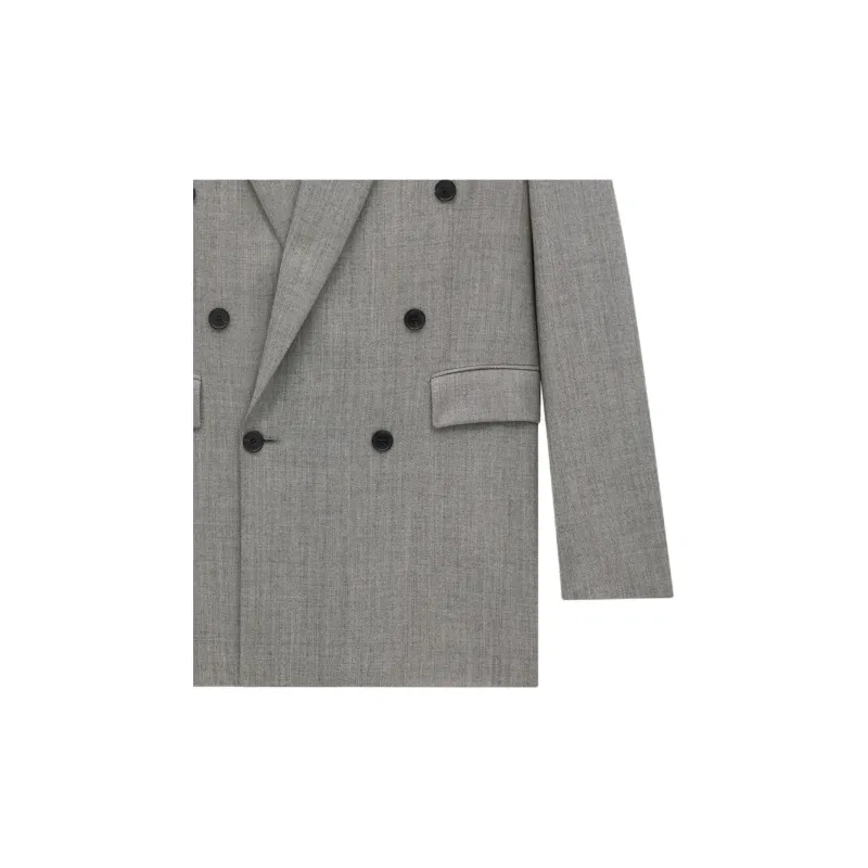 SAINT LAURENT Wool Blazer-5