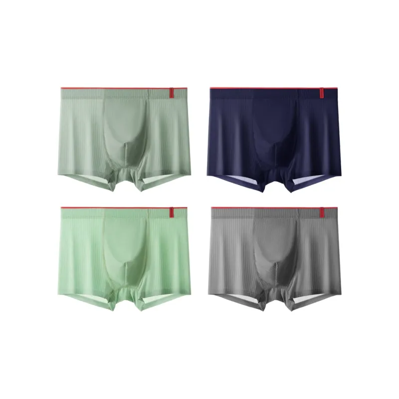 PLANDOO Underpants Men's 4 Pack-4