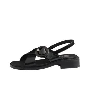 PRADA Strap Sandals Women's Black