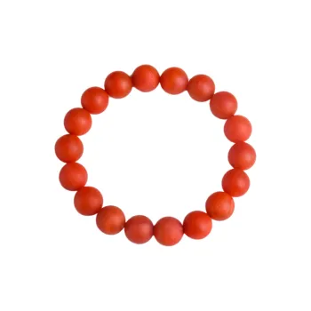 Yeon yun Jewelry Southern Red Agate Fine Jade Bracelets Unisex 11 12mm