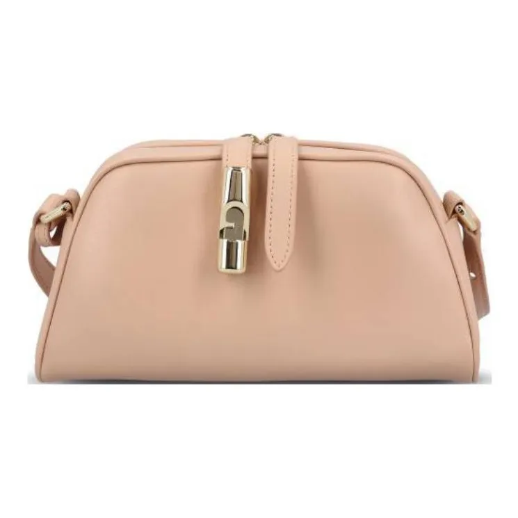 Furla Calfskin Shoulder Bag Women's Pink-0