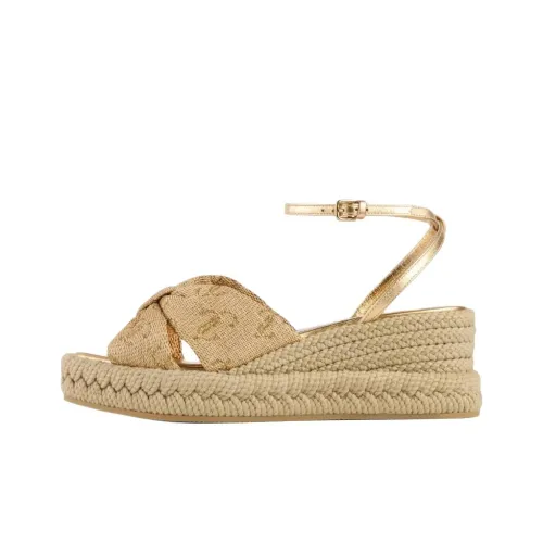 Jimmy Choo Aella One Strap Sandals 6cm Women's Beige