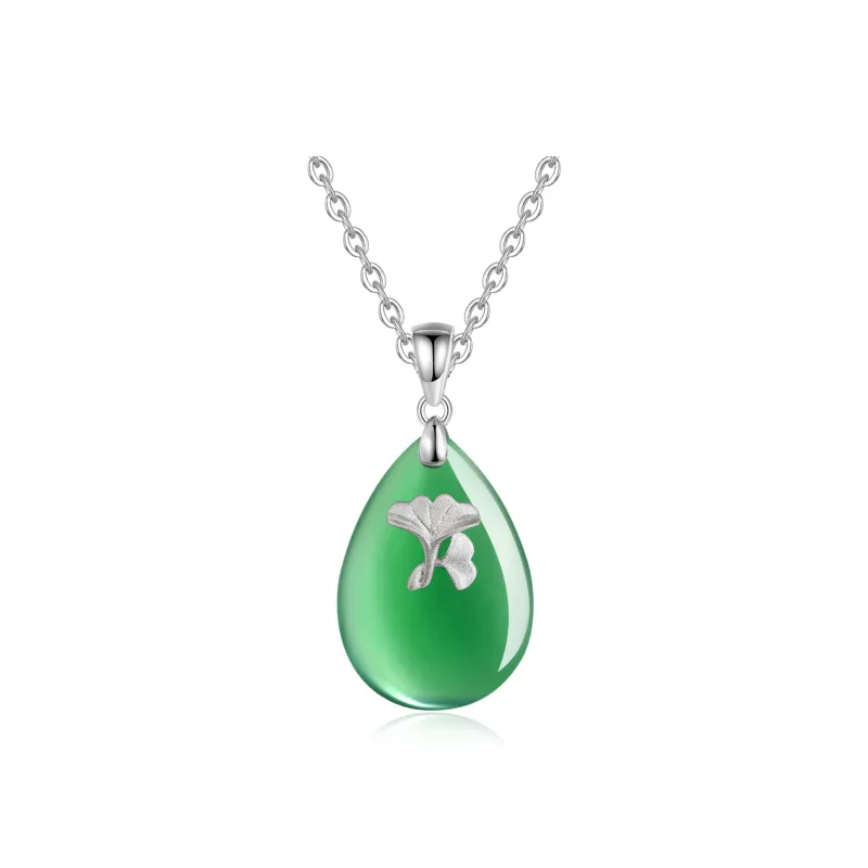Di Su Xing Chalcedony Necklaces Women's-0