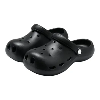 Lymia Closed Toe Clogs With Platform Soft And Springy EVA Slippers Summer Breathable Slip Resistant Odor Resistant