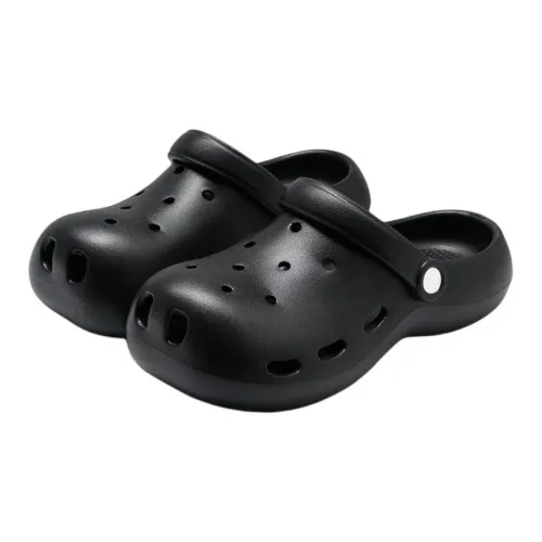 Lymia Closed Toe Clogs With Platform Soft And Springy EVA Slippers Summer Breathable Slip Resistant Odor Resistant