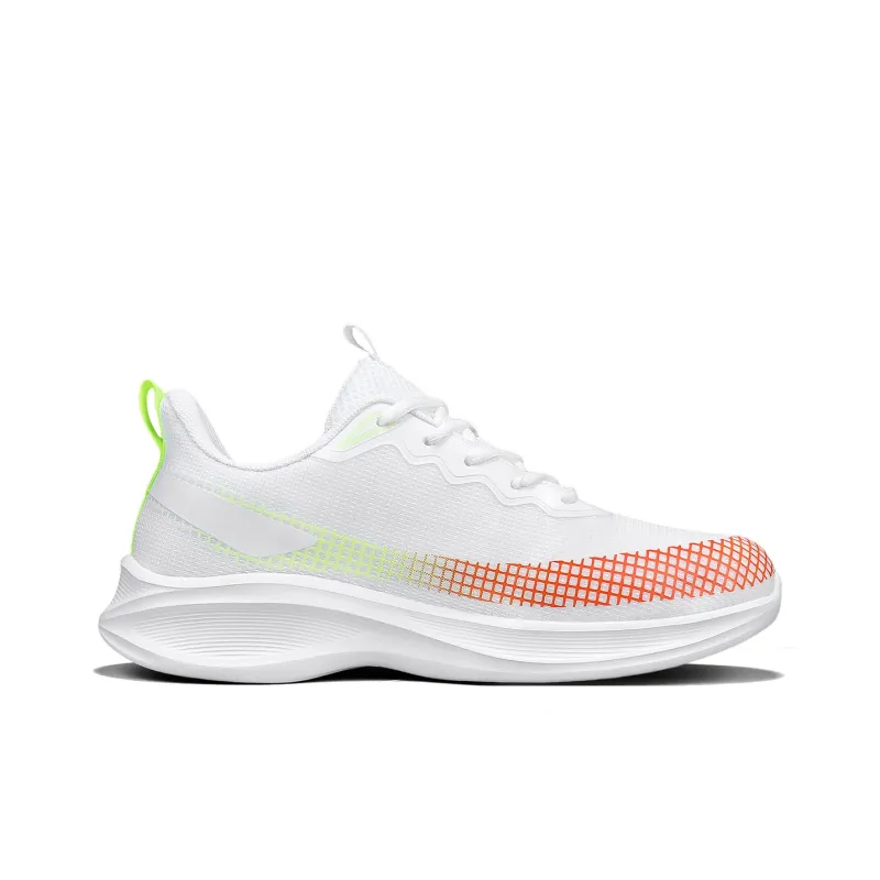 WARRIOR Running Shoes Men Low Top Beige/Yellow-1