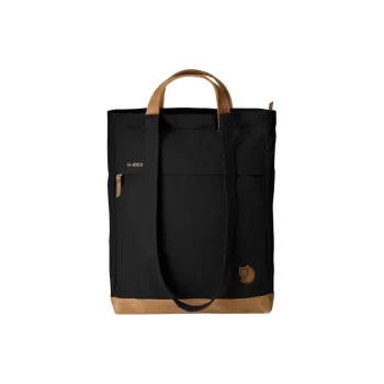 Fjallraven Polyester One Shoulder Backpack Handbag Regular Unisex Black