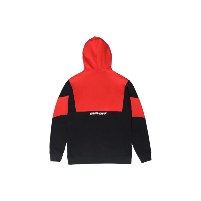 CORALIAN RUN OFF TURNING POINT Sweatshirt Unisex Black Red-1