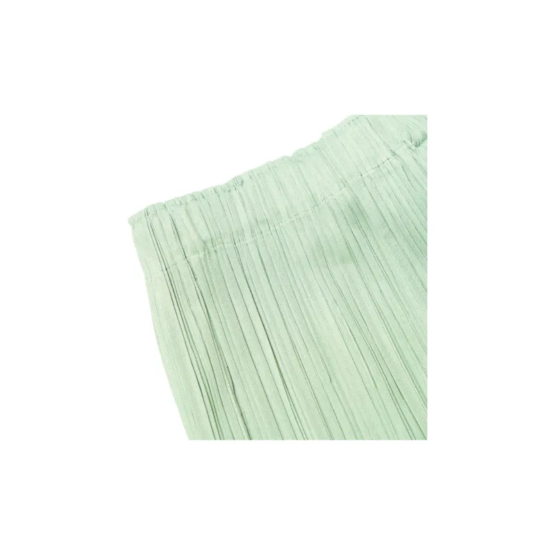 PLEATS PLEASE ISSEY MIYAKE SS24 Casual Pants Women's Light Green-5