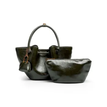 Mulinsen Polyurethane Handbag Regular Women's Dark Green