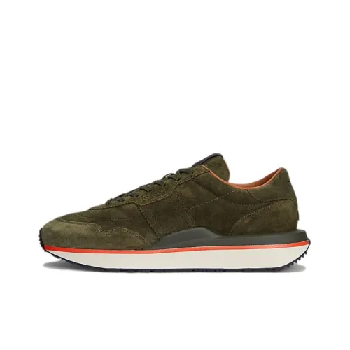 Polo Ralph Lauren Train 89 Low-Top Casual Shoes Men's Green