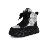 Black Silver Unlined