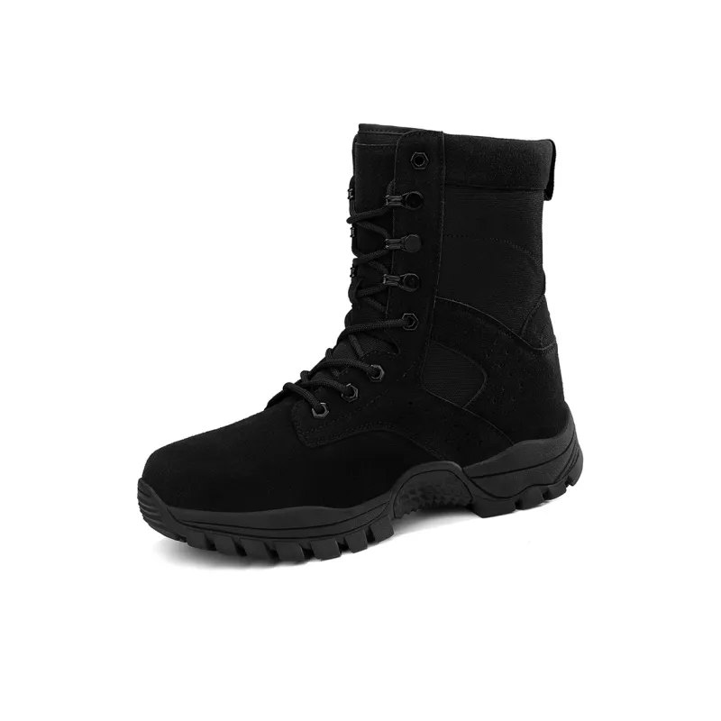 BIANSULONG Warm Wear-Resistant Slip-Resistant Short Mid-Calf Outdoor Boots Men's-1
