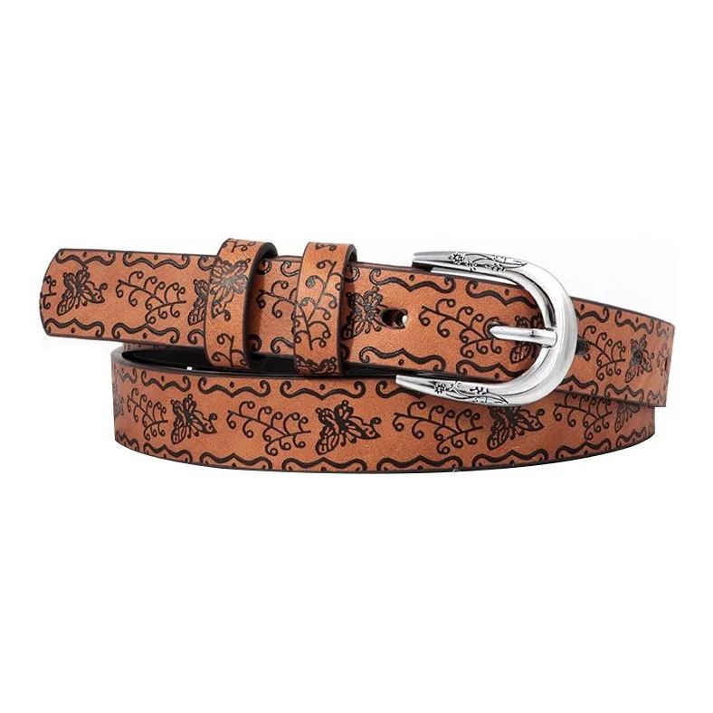 TUCANO PU Leather Leather Belts Women's 2.3cm-1