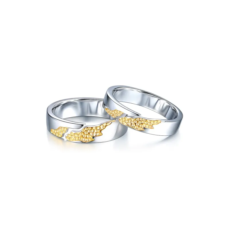 CENTURY&KINDLE S925 Silver Rings Unisex-16