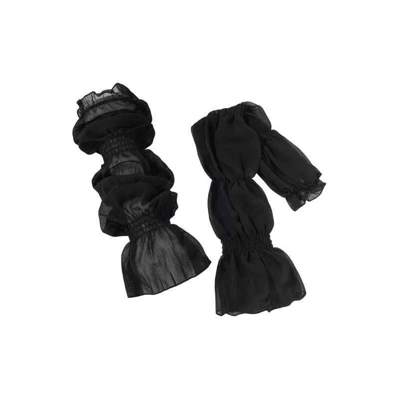 Shanghai Story 100% Polyester Sun Protection Sleeves Women's-6