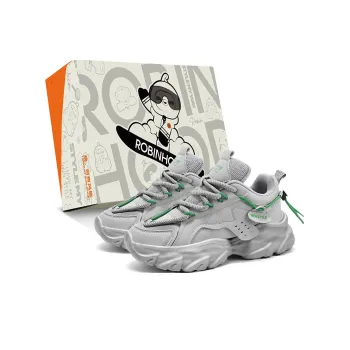 ROBINHOOD Cushioning Anti Slip And Wear Resistant Height Increasing Low Top Chunky Sneakers Men's