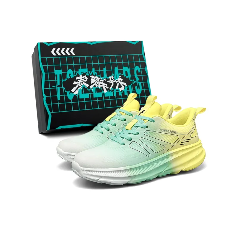 TCELLARS Cushioning Abrasion Resistant Lightweight Height Increasing Rebound Low Top Casual Running Shoes Men's Box-0