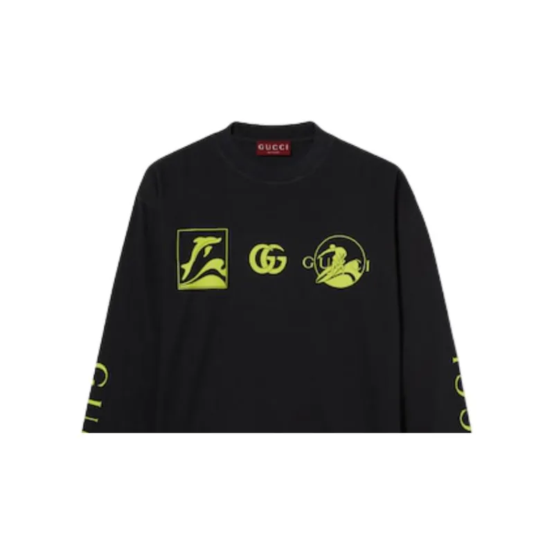 GUCCI SS25 Sweatshirt Men's Black-3