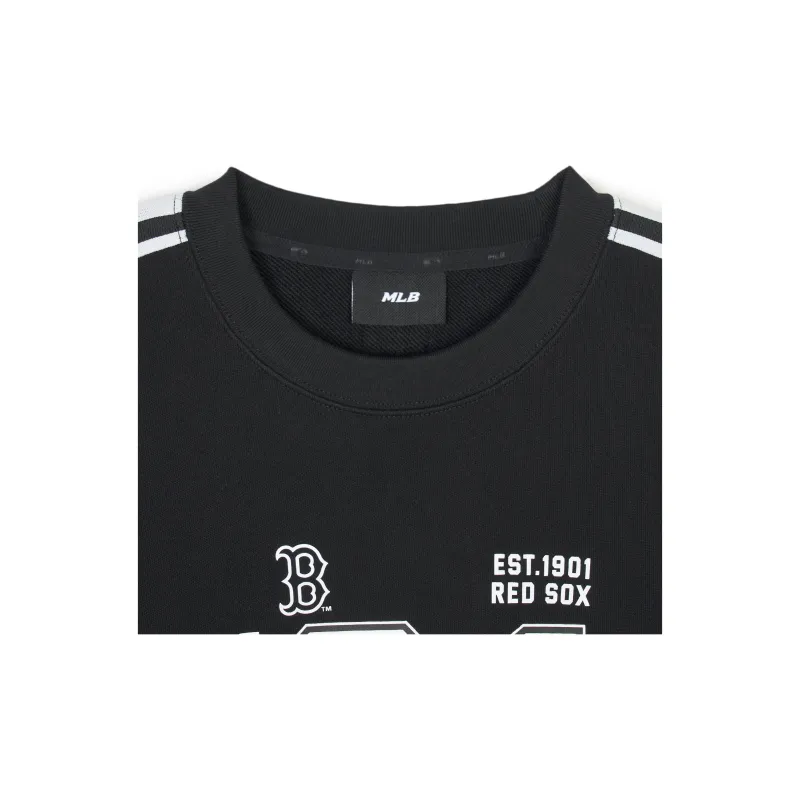 MLB SS24 Boston Red Sox Sweatshirt Unisex Black-2