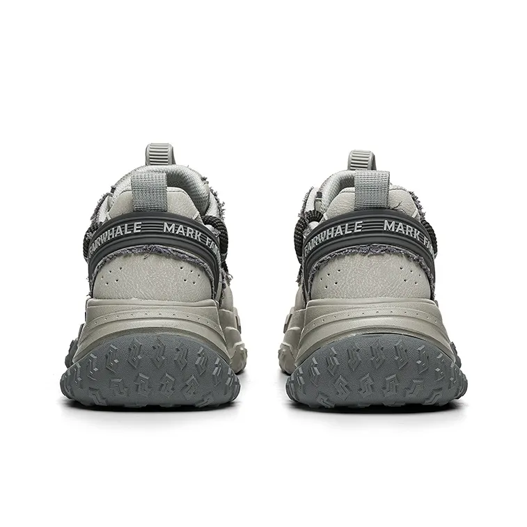 FAIRWHALE Anti Slip And Wear Resistant Height Increasing Low Top Chunky Sneakers Men's-13