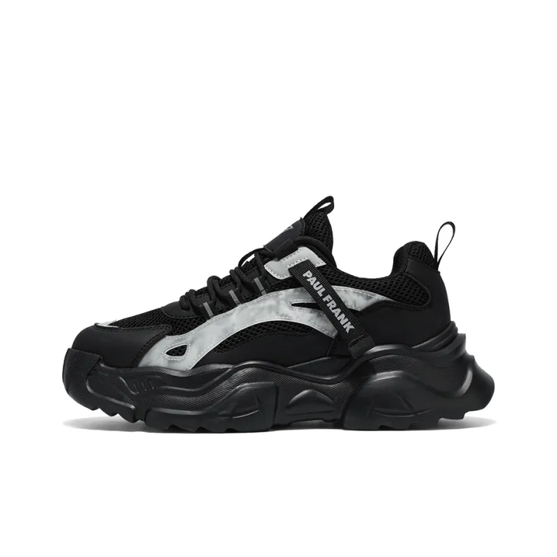 PAUL FRANK Breathable Lightweight Height Increasing Low-Top Chunky Sneakers Men's-1