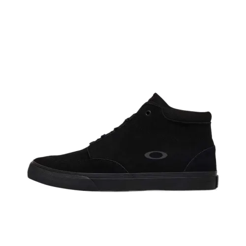 Oakley High-Top Skateboard Shoes Unisex Pitch Black