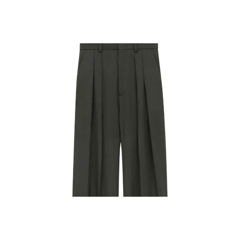 SAINT LAURENT Casual Pants Women's Khaki-2