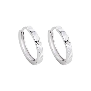 MAGICPOLE 999 Fine Silver Earrings Unisex Silver